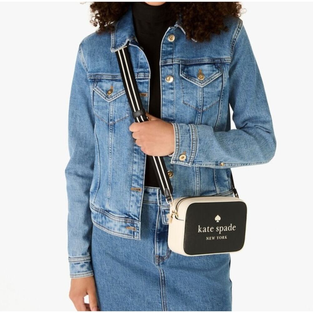 Kate Spade Oh Snap Colorblock Mini Camera Crossbody Bag – Black Multi - NWT - Picture 11 of 11